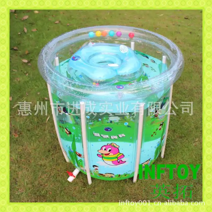 

Manufacturer Brand wen quan bao Baby Swimming Pool Inflatable Support Pool Transparent Children's Pool Currently Available Whole