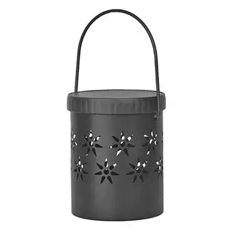 

Flower Hollow Solar LED Lamp Portable Light Iron Landscape Courtyard Decor