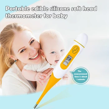 

2020 Child Adult Body Digital LCD Thermometer Temperature Measurement accuracy measure Useful Home Ornaments Easy To Carry