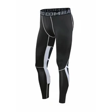 Мужская для спортзала Компрессионные Леггинсы Спортивное трико для бега брюки детская спортивная одежда для фитнеса длинные штаны облегающие леггинсы Hombre
