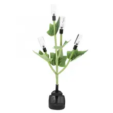 Светодиодный Газон лампа на солнечных батареях свет Управление 4 головки пузырьковый стержень Красочный Светодиодный светильник лужайки для сада двор