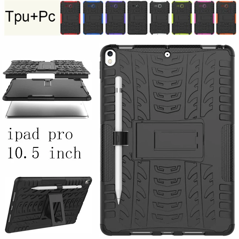 Case With Pencil Holder For Apple Ipad Pro 10 5 Inch Shockproof Tpu Cover Case For Ipad Pro 10 5 A1701 A1709 Tablet Funda Tablets E Books Case Aliexpress