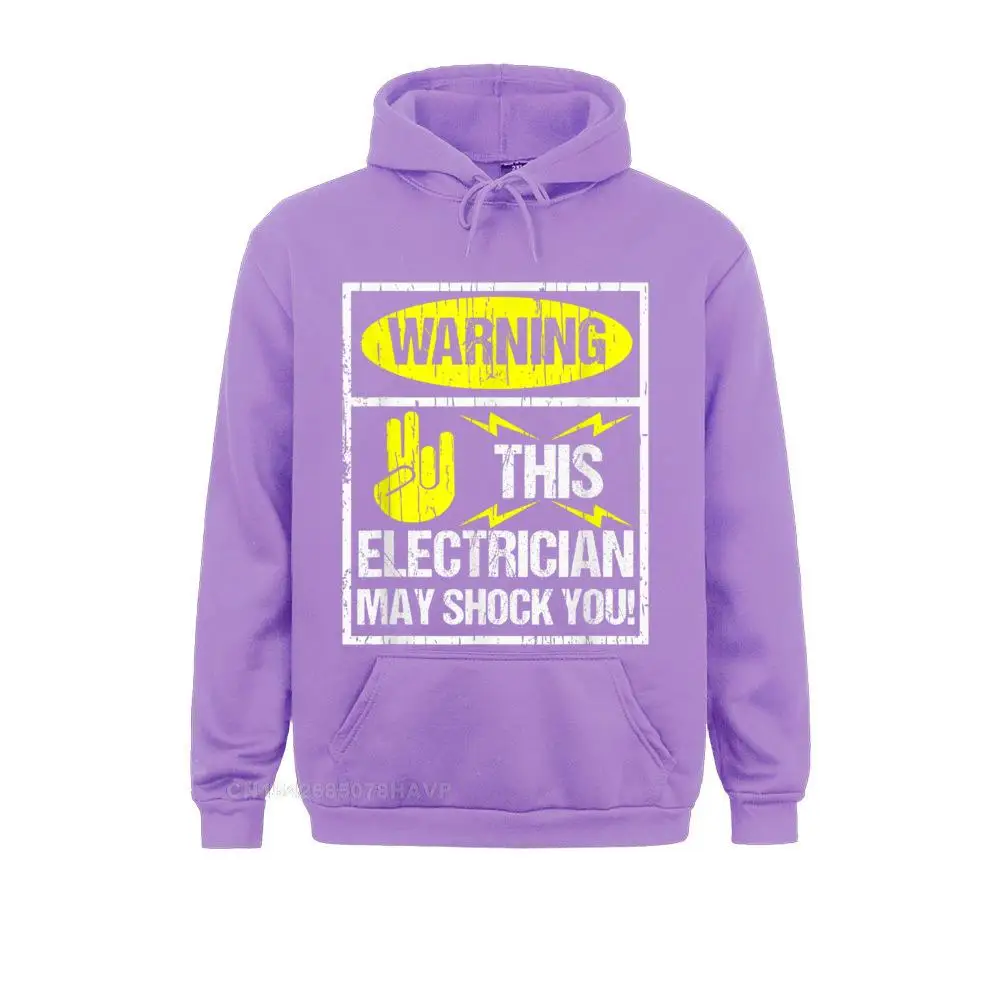 Plain Warning May Shock You Funny Electrician T-Shirt With Shocker__97A338 Long Sleeve Sweatshirts NEW YEAR DAY  Hoodies for Men Hoods Slim Fit Warning May Shock You Funny Electrician T-Shirt With Shocker__97A338purple