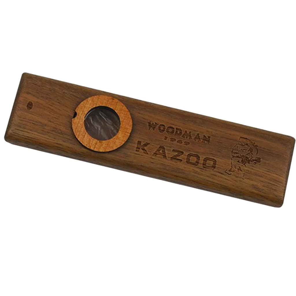 1 Набор Kazoo деревянная с мембранной металлической коробкой для музыкального