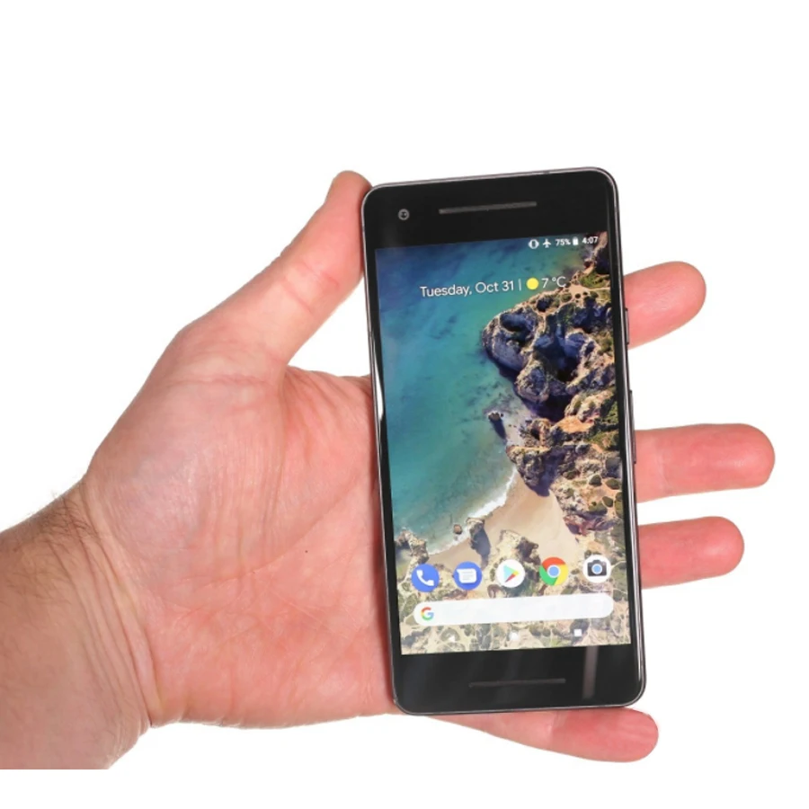 Google Pixel 2,,, 5,0 дюймов, четыре ядра, 4 Гб ОЗУ, 64 ГБ/128 ГБ, Snapdragon 835, одна SIM, 12 МП, Android, разблокированный мобильный телефон