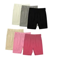 6 шт. в упаковке, шорты для танцев, короткие дышащие и безопасные штаны для девочек, шорты, нижнее белье, милые мягкие шорты для детей, для девочек, 30SE18