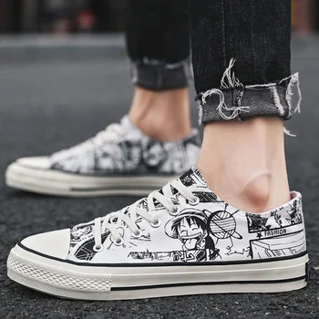 

Men's canvas shoes Fashion casual Shoes Male New Brand Comfy high top outdoor Walking Shoes Men flat sneaker