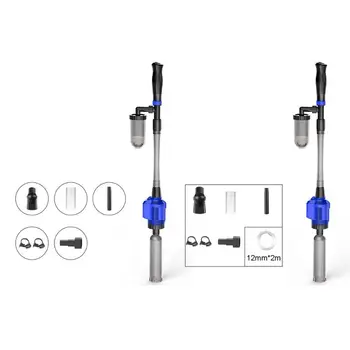 

1Set Aquarium Gravel Cleaner Electric Automatic Vacuum Water Changer Flexible Fish Tank Sand Water Filter Pump