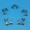 5pcs 14/19/24/29/34/40/45# Plastic alkali stainless steel interface Keck Clamp Glass Ground Joint ► Photo 3/3