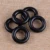 LETAOSK 5 шт резиновые черные 2460 2,8 см болотные намотки резиновые кольца для шин подходят для Singer 29-4 29K51 Brother JA1 Janome 444 - изображение