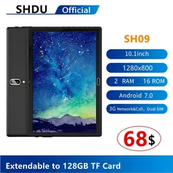 SHDU SH09 – tablette Pc Android de 10 pouces, 10.1 pouces, Quad core, Google Play Dual 3G, appel téléphonique, GPS, FM, WiFi, Bluetooth 