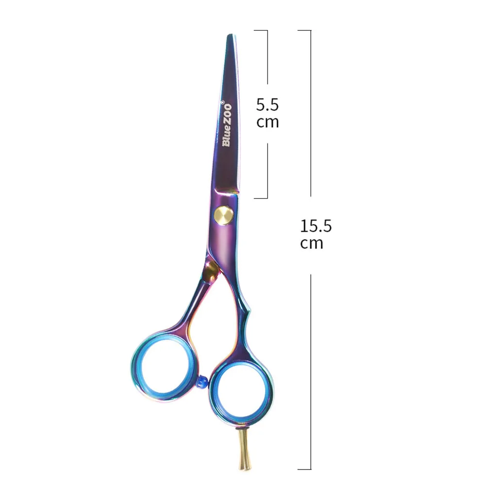 Stainless Steel Barber Bangs Scissors Hairdressing Scissors Beard Trimmer Eyebrow Bang Mustache Scissor