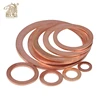 10-50pcs M5 M6 M8 M10 M12 M14 M16 M18 M20 M22 Solid Copper Washer Shim Flat Ring Gasket Rings Seal Plain Spacer Washers Fastener ► Photo 2/4