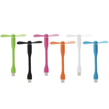 

Removable USB Gadgets Low power Mini USB Fan Cute Portable Flexible Bendable for Powerbank for PC for Laptop