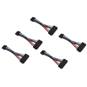 

5Pcs 24Pin to 12Pin PSU Main Power Supply PC ATX Adapter Power Extension Cable Cord for Acer Q87H3-AM