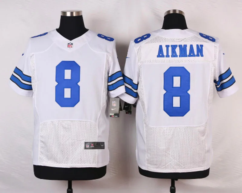 Шампанское Stitiched,High quality,Dallas s Troy Aikman Tony Romo Roger Staubach Emmitt Smith Morris Claiborne for mens Jersey - Цвет: Шампанское
