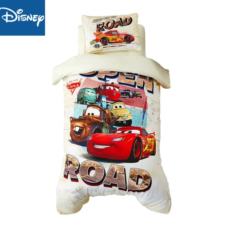 

Disney McQueen Cars Bedding Set For Baby Bedroom Decoration Duvet Cover 120x150cm 2-3pcs Discount Free Shipping The Kindergarten