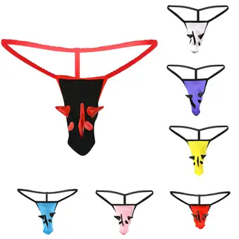 

2020 Men's gay underwear Sretch G-string T-back Sexy Men's underwear Micro Thong Briefs men's underpants ropa interior hombre