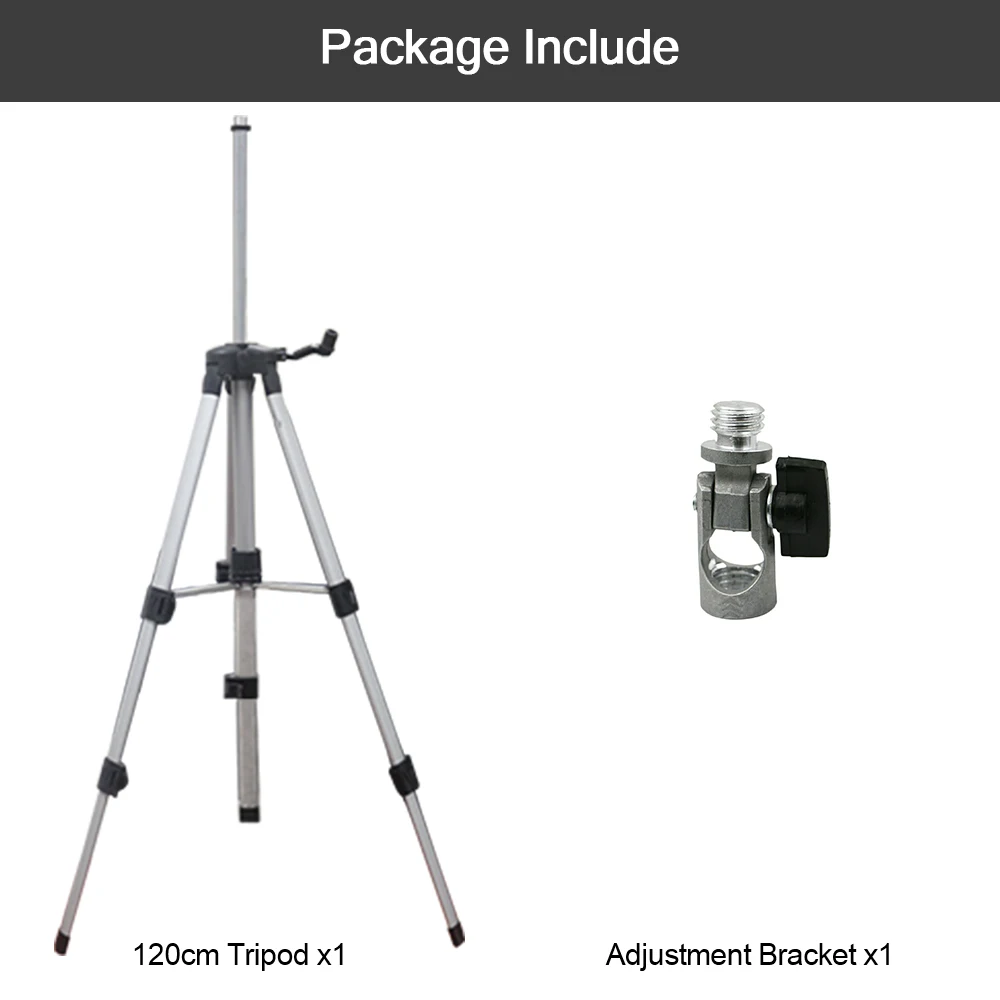 Tripod and Braket 105 см 5/" Алюминиевый Регулируемый лазерный уровень штатив Nivel лазерный Профессиональный карбоновый штатив для лазерного уровня - Цвет: Tripod and Braket