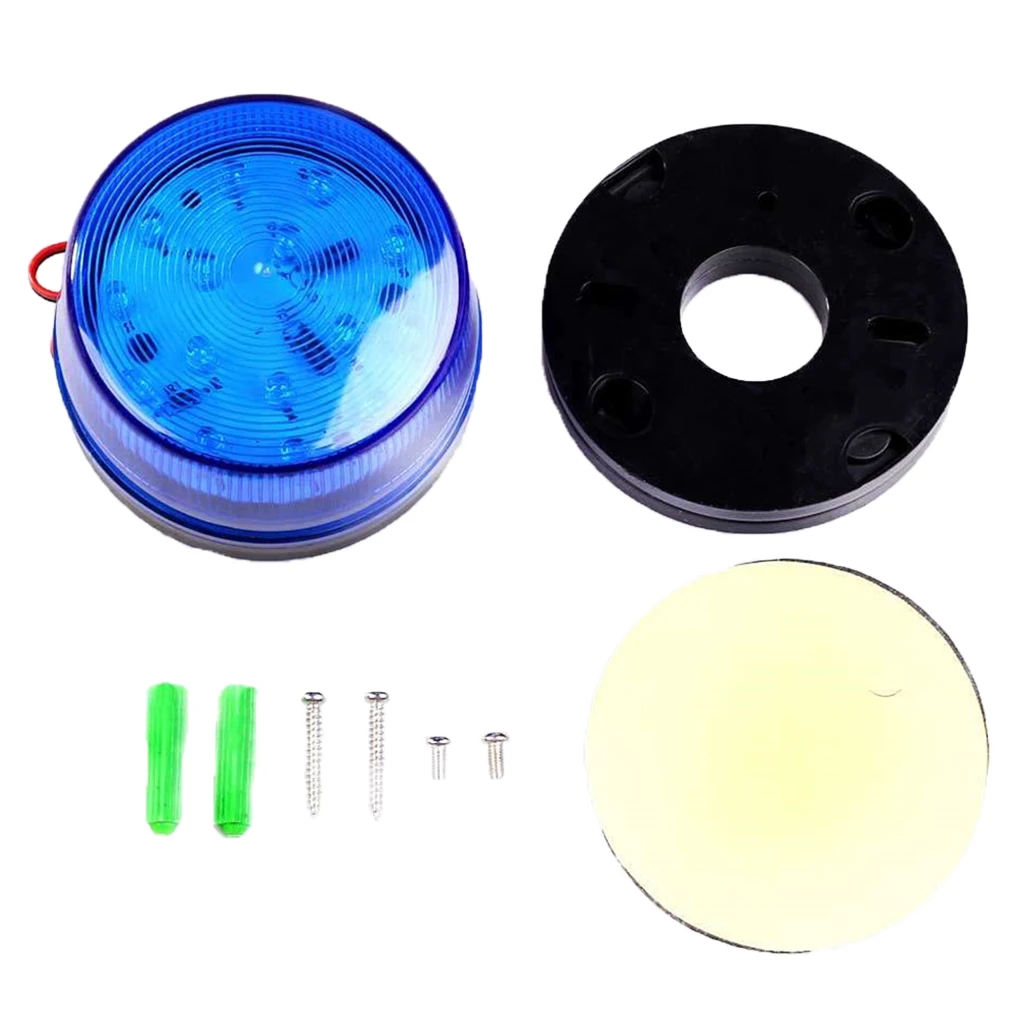 12V Flashing LED Strobe Light Emergency Traffic Warning Light For Truck