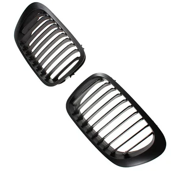 

Hot 2Pcs Car Front Kidney Sport Grilles for BMW E46 3 Series 2 Doors 2D for Coupe Cabridet 1998 1999 2000 2001 2002