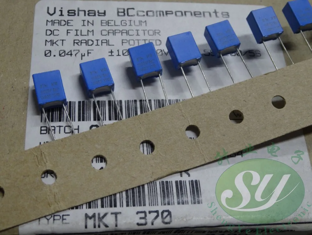 50 шт. VISHAY MKT370 0,047 мкФ/250 В 47NF 473 пленочный конденсатор 5 мм