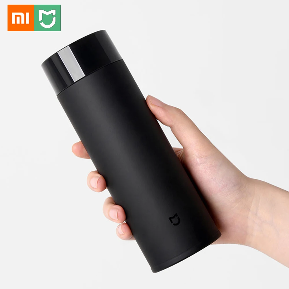 Xiaomi Mijia 304 из нержавеющей стали мини термос с вакуумной крышкой 350 мл Путешествия Портативный Изолированные чашки бутылки воды для умного домашнего использования