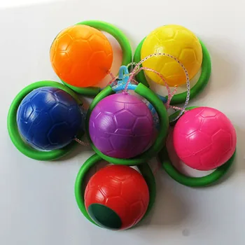

1pcs Single Foot Jumping Ball Toy Rotating Ball Jumping Force Reaction Training Ball Child-Parent Games Outdoor Fun Sports Toy