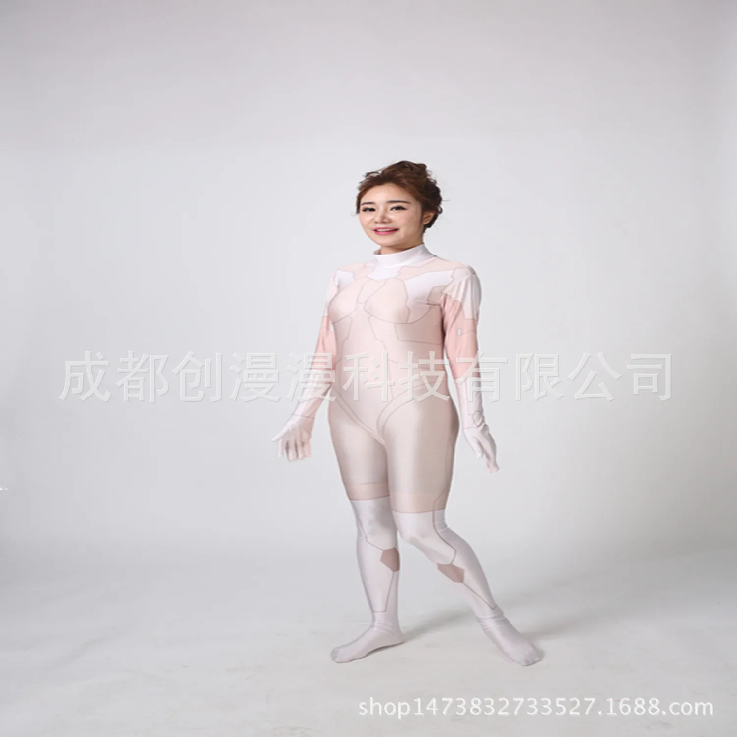 3D цифровая печать призрак in-Motoko косплей костюм колготки «zentai»