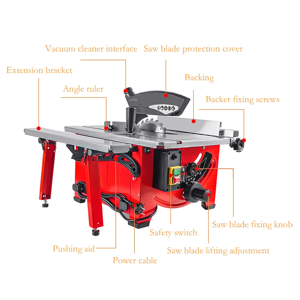 New 8 Inch Sliding Woodworking Table 
