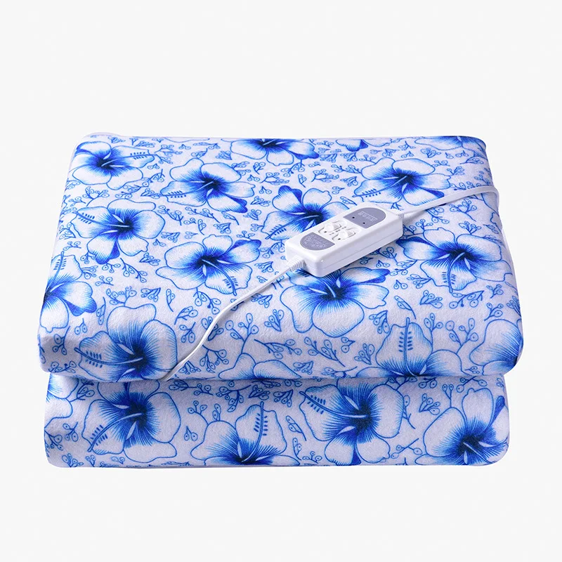 Blue Электрический Одеяло двойной корпус 220v 150*180 см Манта с подогревом Одеяло ковер с подогревом коврик для зимних изделий - Цвет: Blue