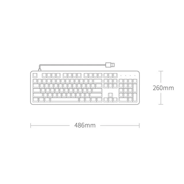 Standard Computer Keyboard Dimensions