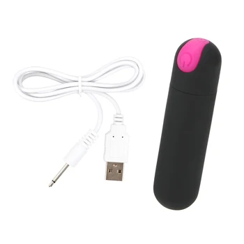 10 Frequency Strong Vibrator Vaginal Massager Mini Bullet Vibrator Clitoris Stimulator USB Rechargeable Sex Toys for Women 4