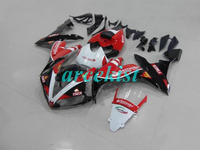 ABS Литье Мотоцикл Обтекатели наборы Подходит для Yamaha YZF-1000-R1 2004 2005 2006 04 05 06 обтекатель кузова Комплект красный белый