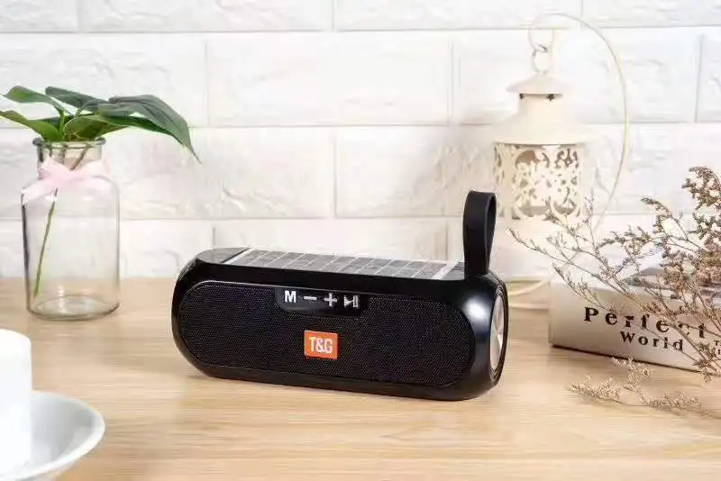 Водонепроницаемый Bluetooth динамик Портативная колонка Беспроводная стерео Музыкальная Коробка Солнечный внешний аккумулятор Бумбокс MP3 громкий динамик наружный динамик s