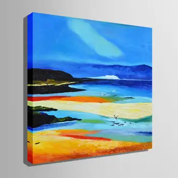 

Hand Painted seascape and sky abstract oil painting knife Painting Home Wall Art Decoration Picture