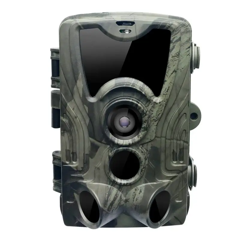 HC801A охотничья камера 16MP 32GB Trail камера IP65 фото ловушки 0,3 s время триггера 940nm Дикая камера 1080P Водонепроницаемая - Цвет: HC801A