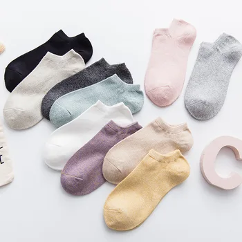 

Candy Colors Women Ankle Socks Funny Cute Solid color Boat Socks Womens Lady Girl Art Sock Short Sox