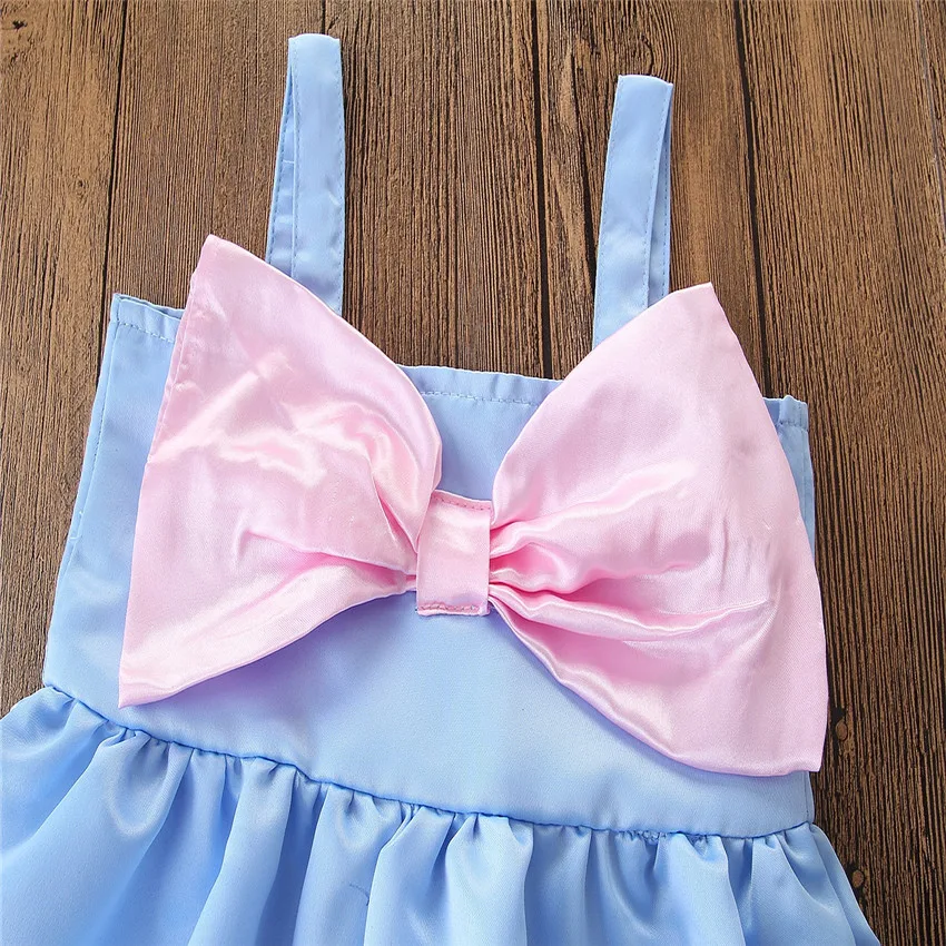 Summer Girls One-piece Suspender Shorts New Style Europe And America Children Baby 1-3 Years Old Crawler