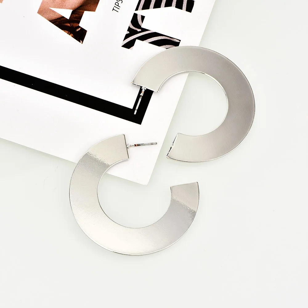 Новейший дизайн, брендовые креативные трендовые серьги с 8 буквами, большие минималистичные серьги, подарок для женщин