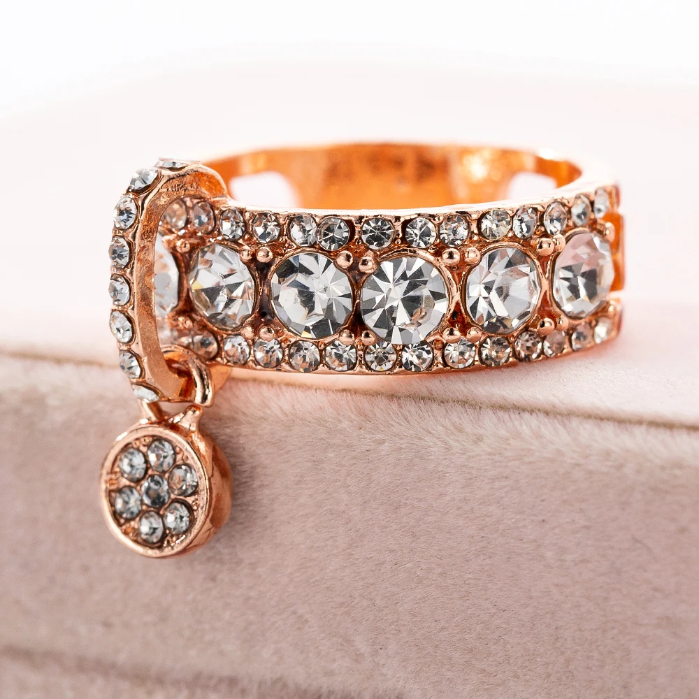 Vintage Zircon Wedding Rings For Woman Silver Color Luxury Shine Engagement Ring Fashion Jewelry Party Gift wedding rings silver ring womens ring jewelry rings ring jewelry