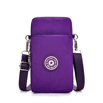 

women's shoulder bag 2020 new Korean version of the hundred vertical mobile phone bag hanging neck zero wallet mini bag