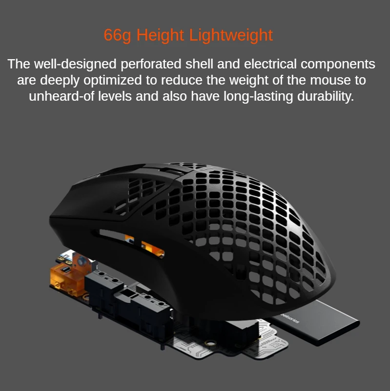 ماوس ألعاب ستيل سيريز Aerox 3 لاسلكي