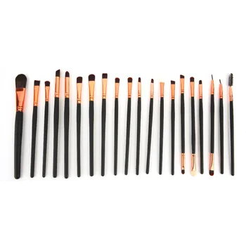 

HOT Top Quality 20pcs Bamboo Makeup Brushes Set Powder Brush Set Daily Makeup Tool Set Make up Brushes