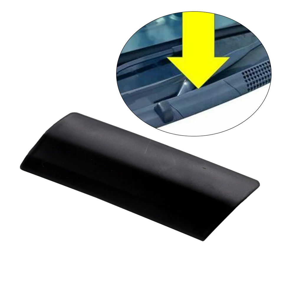 Coperture Tergicristallo Fiat 500 2007-2015 RHD - Plastica Nera, OEM 735452712