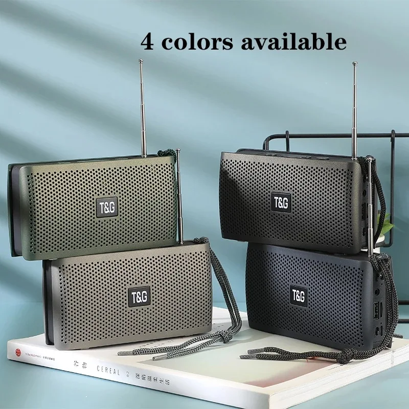 

TG282 Wireless Bluetooth Speaker Outdoor Portable FM Radio Dual Speaker Card Subwoofer TWS Couplings
