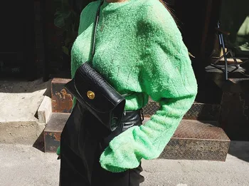 

Women Waist Bag Crocodile Leather Chest Bag Fashion Punk Shoulder Bag Female Cool Backpacks Unisex Casual Travel Bags