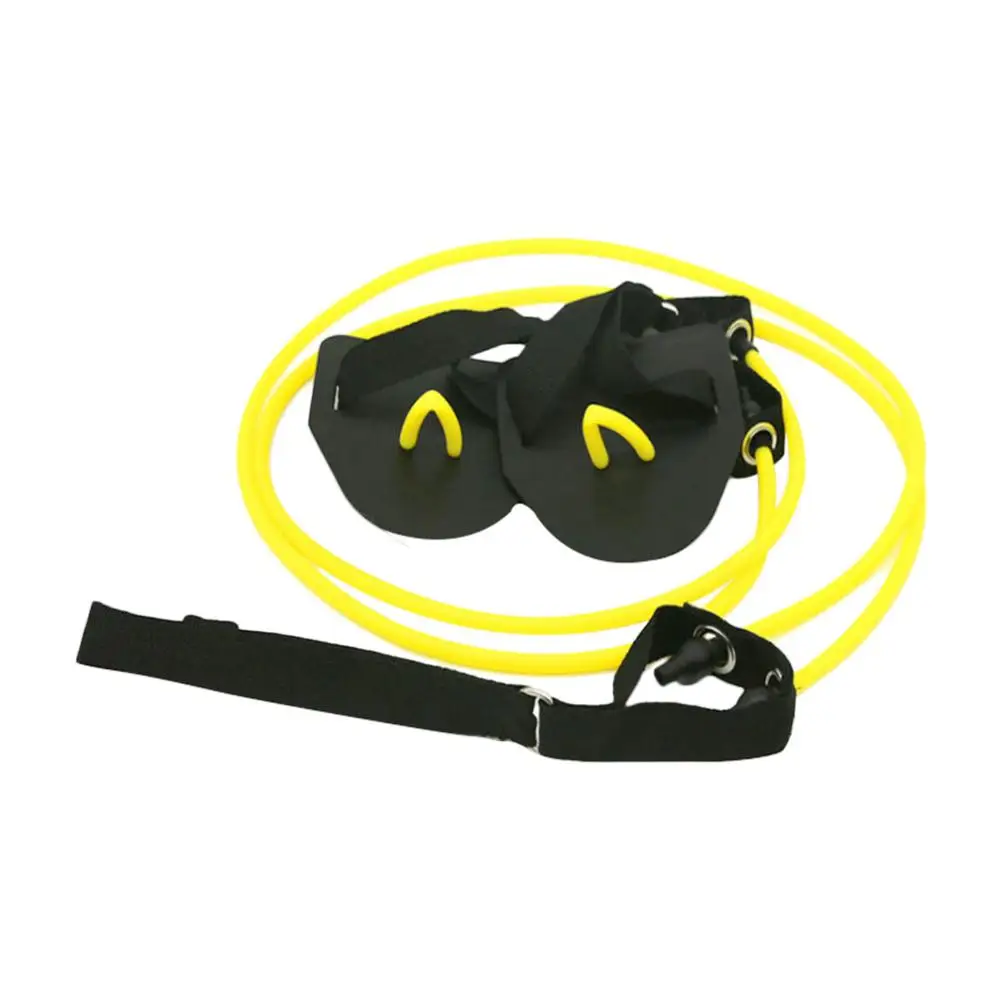 

Simulation Swimming Exercise Land Arm strength Work Out Fitness Resistance Band Hand Webbed Paddle Swimming Forging