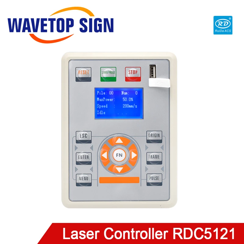 WaveTopSign Ruida RDC5121 облегченная версия Co2 лазерный DSP контроллер для Лазерная