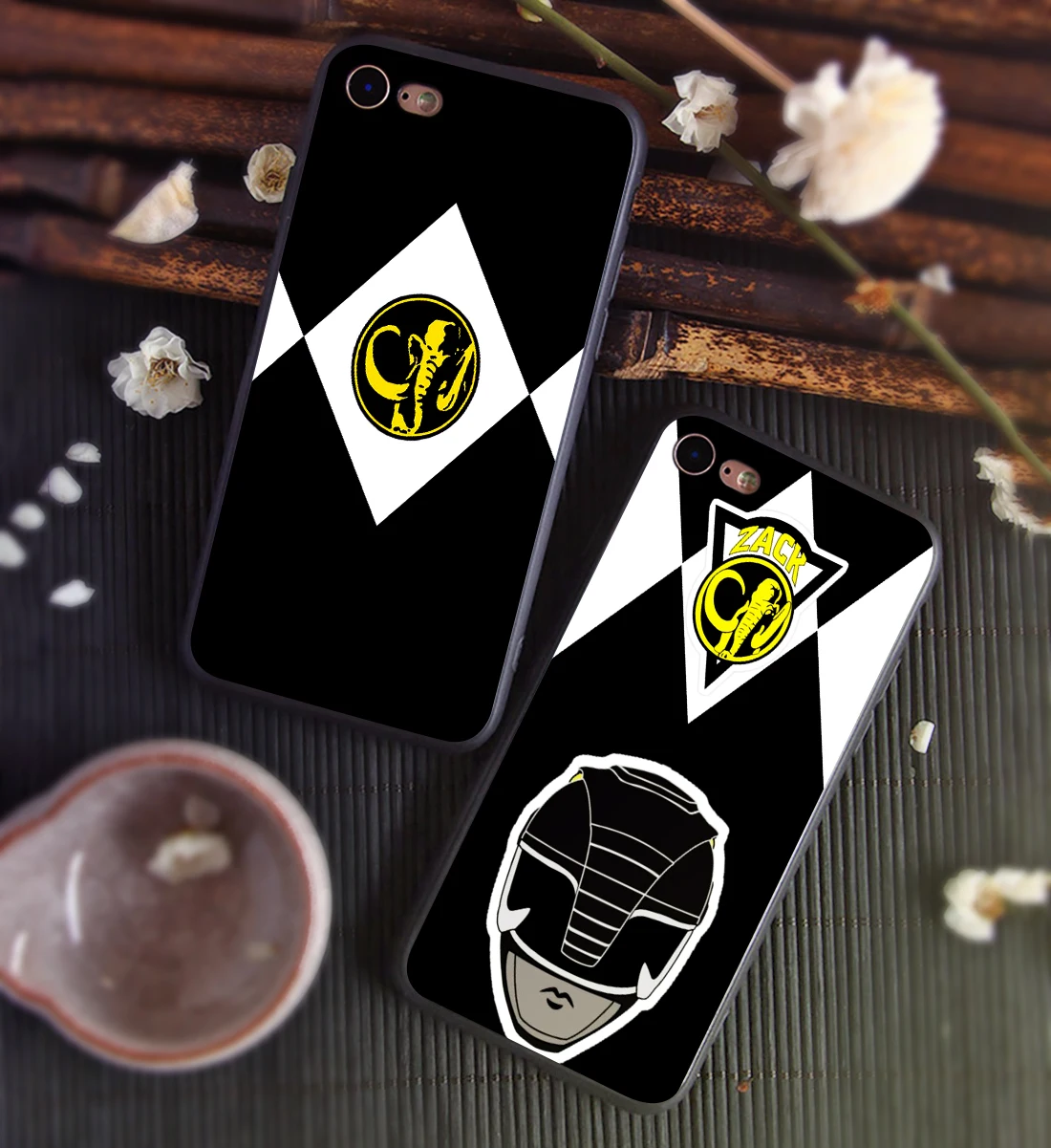 Чехол для Телефона power Rangers hero черный мягкий чехол для iPhone 11 Pro Max 6 7 8plus 5s X XS XR XSMax для samsung s10 s9 plus series